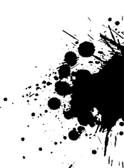 mancha tinta preta