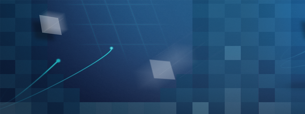 desing geométrico azul