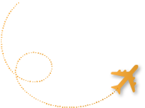 avião com traçado