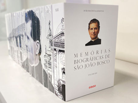 Lançado o 13º volume das Memórias Biográficas de São João Bosco